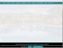 Tablet Screenshot of leginestrehotel.com